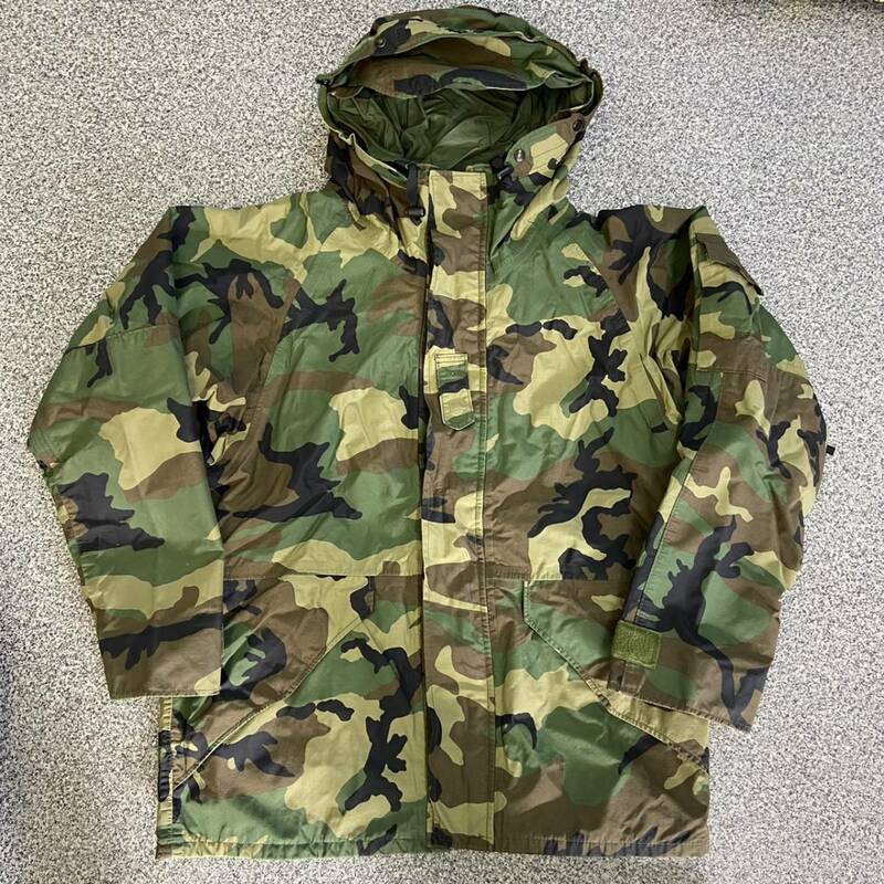 2000年製 米軍 US ARMY ECWCS GEN1 ウッドランドカモ GORE-TEX ゴアテックス パーカー Medium-Regular 迷彩 90s ミリタリー ジャケット