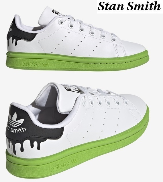 ☆セール☆大人OK！adidas Stan Smith White/Green (約23cm)