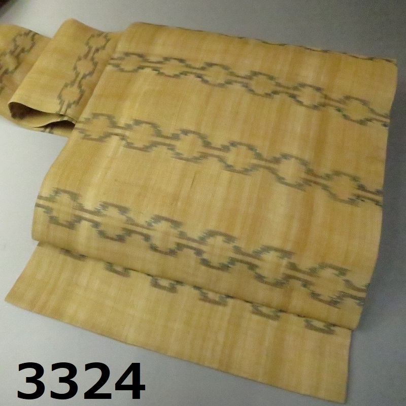 TA-3324 ほぼ未使用　芭蕉布　なごや帯　