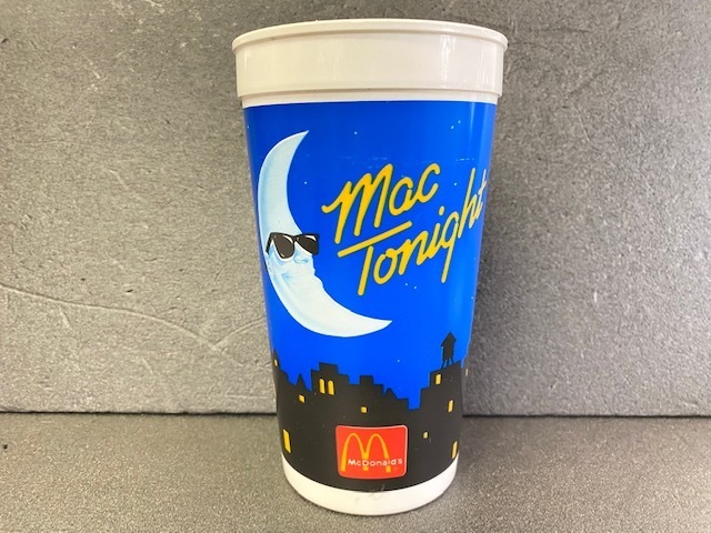 即決 マクドナルド マックトゥナイト プラスチック / カップ コップ プラカップ McDonald's Mac Tonight Plastic Mug V13