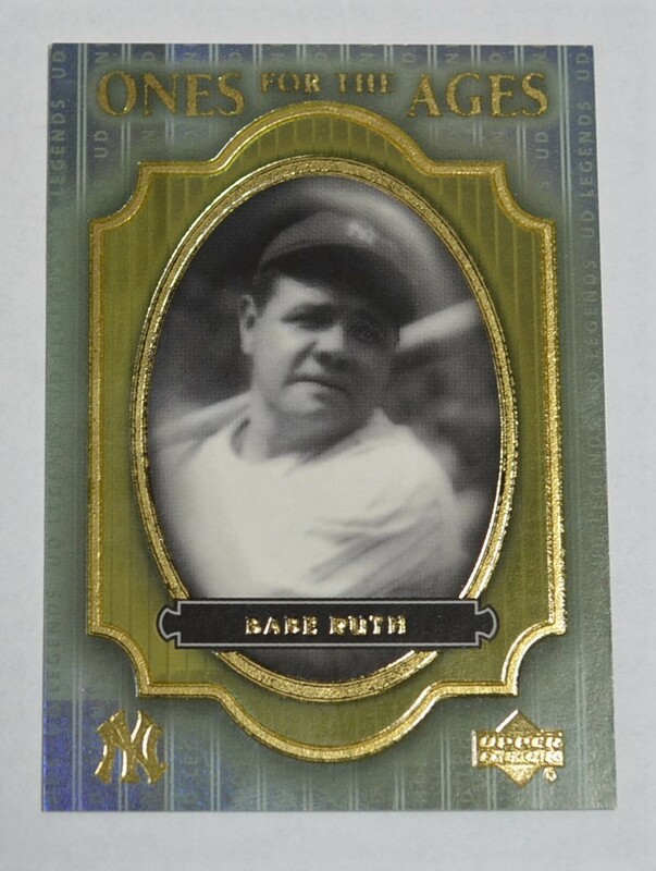 超レア！！！　2000年　Babe Ruth .ニューヨーク ヤンキース　野球神様　プロ野球　トレーディングカード　美品