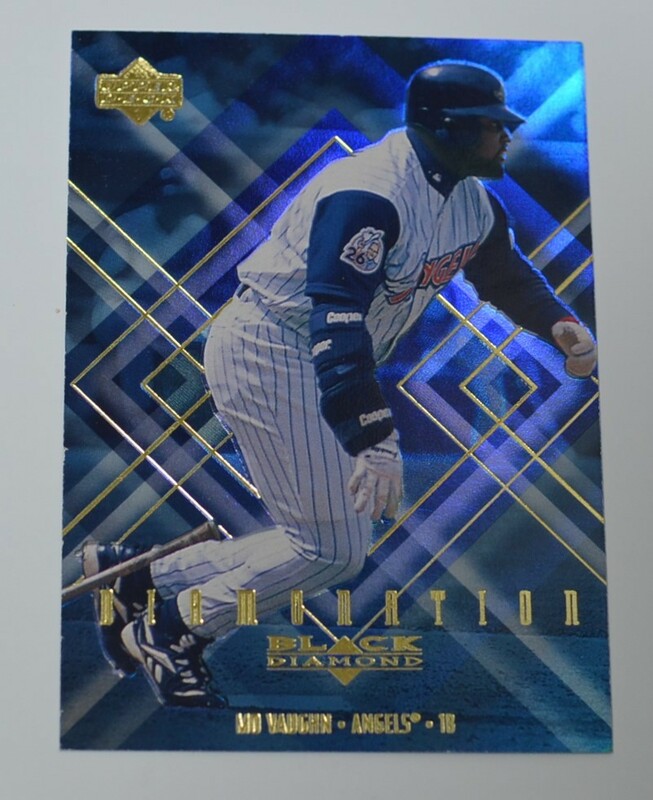 超レア　1999年　MO VAUGHN　ANGELS　アメリカ　プロ野球　トレーディングカード　UPPER DECK　美品