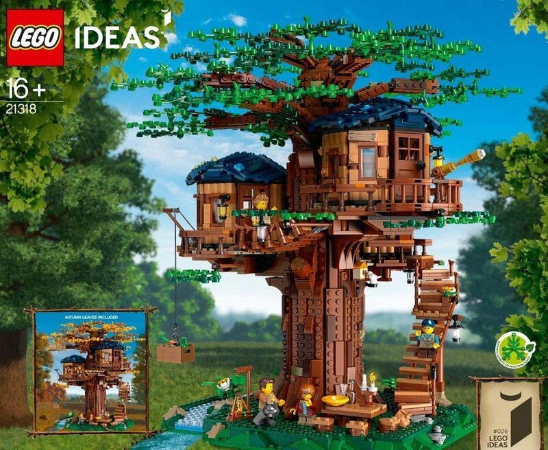 即決　LEGO　21318　アイデア　ツリーハウス　クリエイター　レゴ