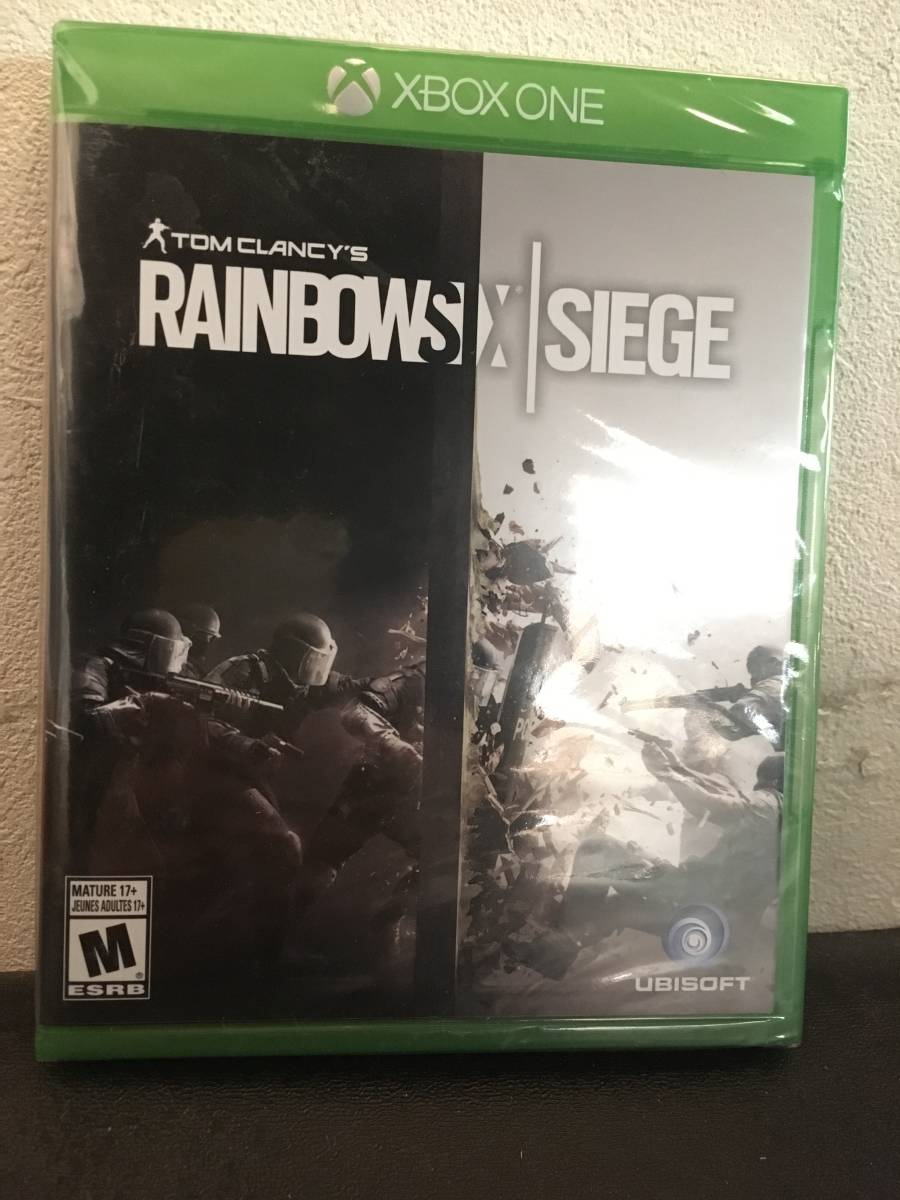 新品・未開封・US版 XBOX ONE - RAINBOW SIX SIEGE 送料込み