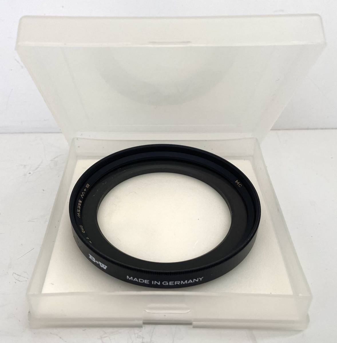 230226D☆ B+W 58 ESW 010 1× MC MADE IN GERMANYレンズフィルター ケース付 ♪配送方法＝おてがる配送ネコポス♪