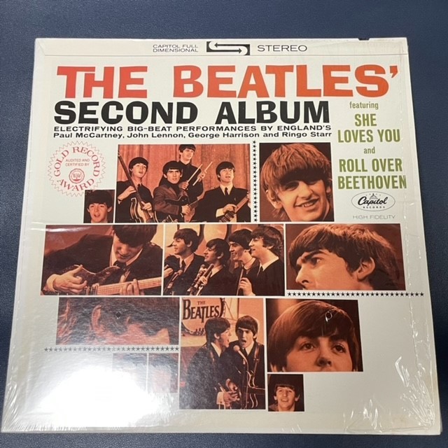 LP　The Beatles / The Beatles' Second Album【1976年US再発盤】【ST2080】【ステレオ盤】【オレンジ・キャピトル】【ノイズ無し】