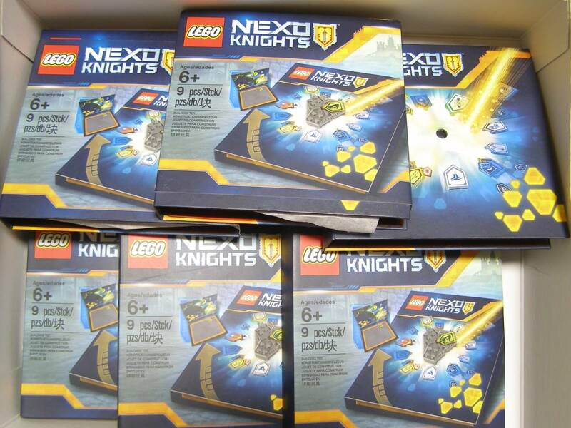 LEGO ネックスナイツ コレクターケース 6個セット 5004913 Nexo Knights Collector Case 6178087 レゴ