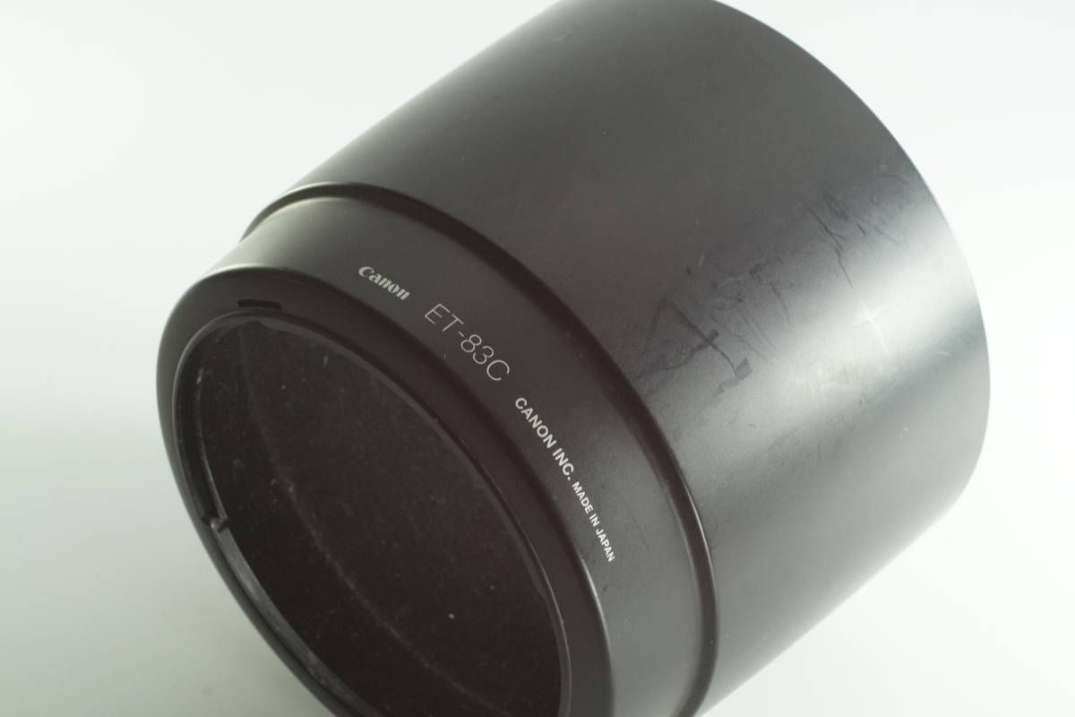 1060 『 並品』Canon ET-83C キャノン EF100-400mm F4.5-5.6L IS用 レンズフード