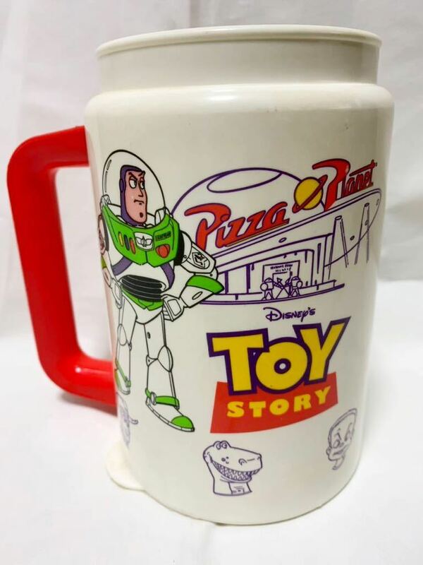 貴重！TOY STORY/トイストーリー☆海外ディズニーパーク限定スーベニアカップ☆ピザプラネット disney pixar ピクサー コカコーラ シド