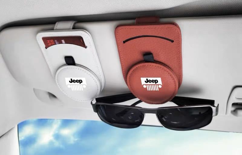 jeep ジープ　サンバイザー収納　バイザーカスタム　高級品質