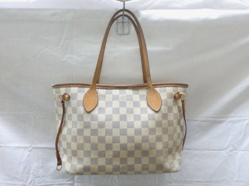 171C802B◆LOUIS VUITTON ルイヴィトン ダミエアズール ネヴァーフルPM N51110 中古 ※汚れあり