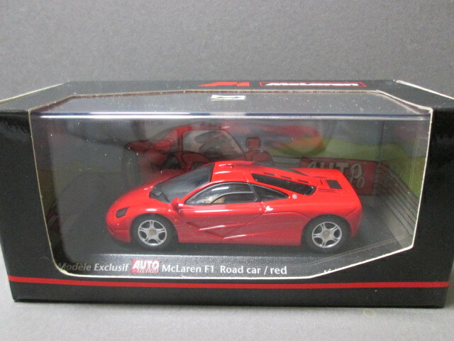 オートエブド特注 マクラーレン F1 レッド 533 133438 McLaren F1 Roadcar Exclusif AUTOhebdo ミニチャンプス