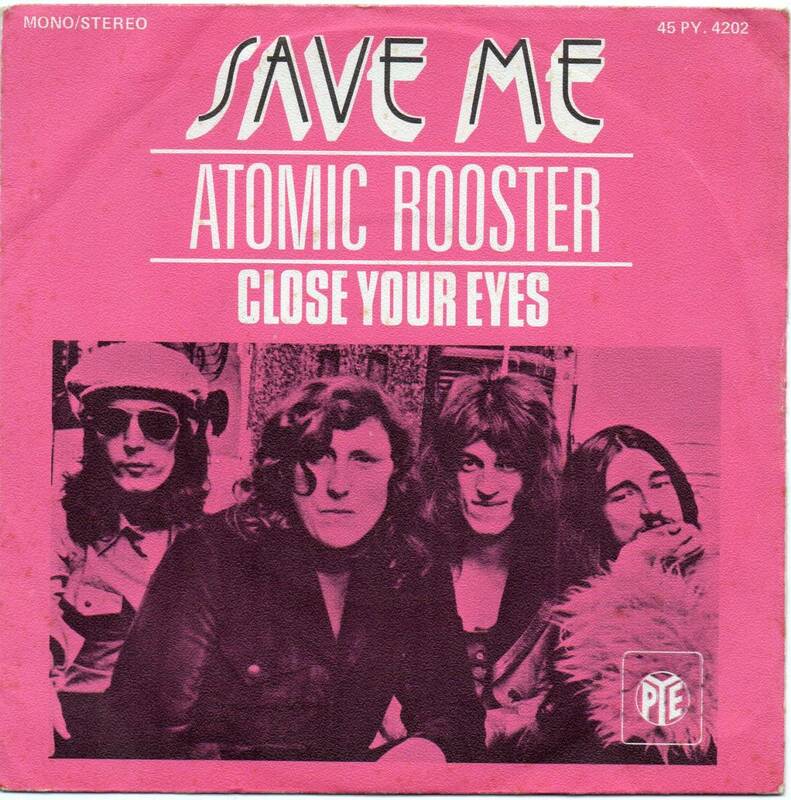 【フランス 7”】 ATOMIC ROOSTER SAVE ME Chris Farlowe