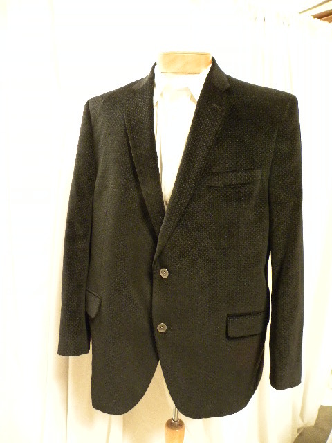 |o_o|Saks Fifth Avenue(1n)ベルベットジャケット175-180cm