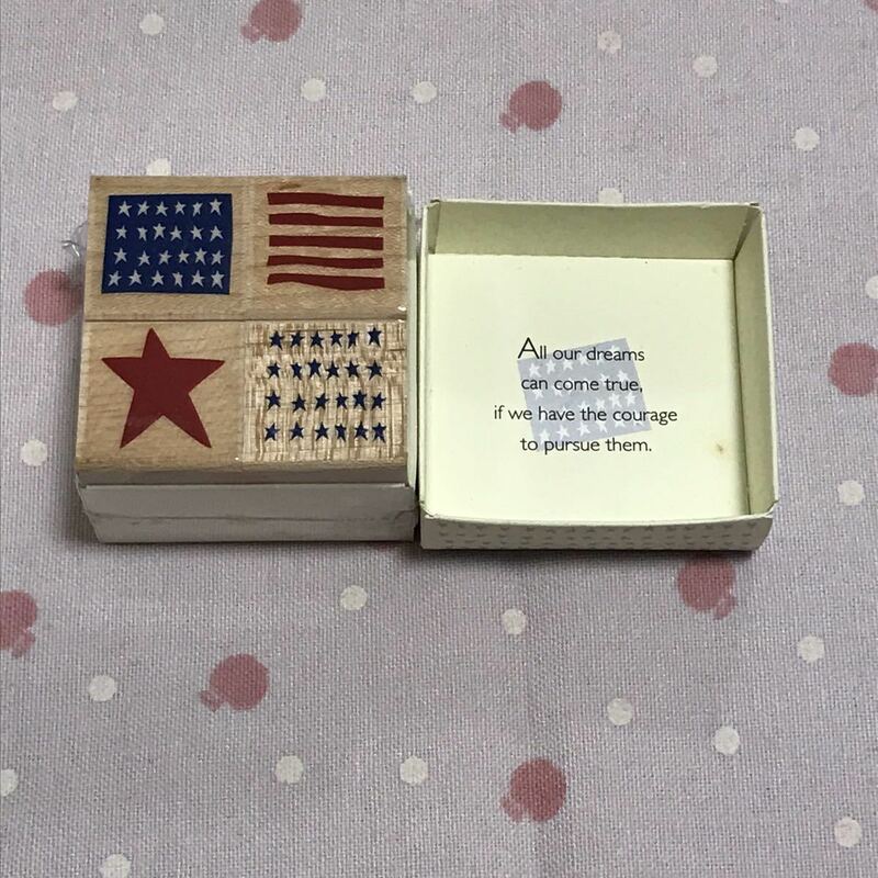 3628◇未使用品◇LL926 STARS AND STRIPES◇Hero Arts◇スタンプセット◇