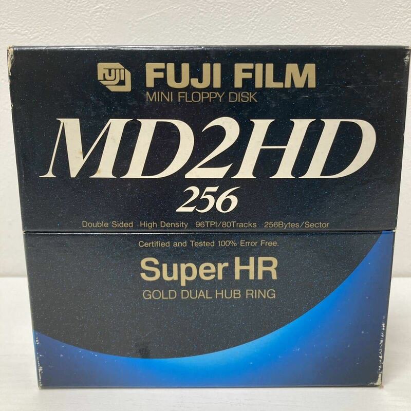現状品　フロッピーディスク MD2HD 256 FUJIFILM 4枚セット売り