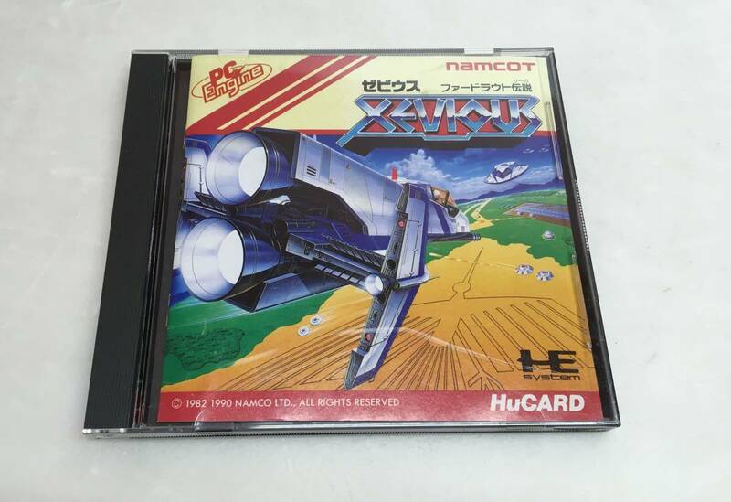 【eg0683-41】 namcot ナムコ PCエンジン HuCARD ゼビウス XEVIOUS ファードラウト伝説