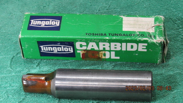 Tungaloy CARBIDE　TOOL Ux30 08-2 D22,5XD82　未使用品