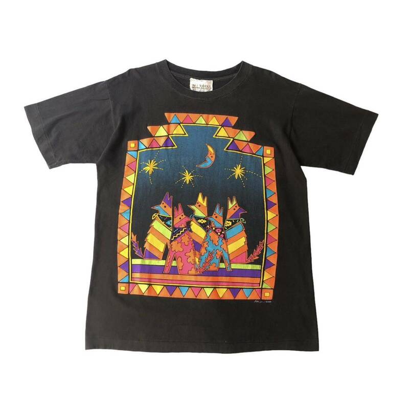 80s Art Works by Knit Works ART Print Tシャツ アート アートT made in USA USA製 vintage ヴィンテージ 80年代 90s 90年代