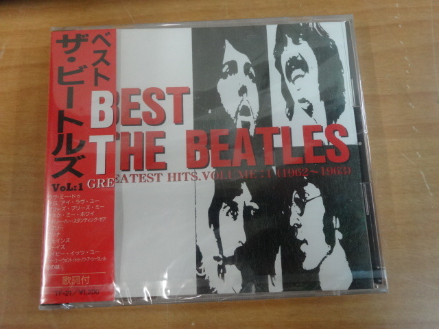 CD ザ・ビートルズ ベスト Vol.1 1962-1963 新品②