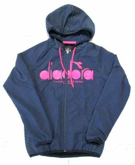 ☆diadora レディース ウインドジャケット[DTW0990](ネイビー)(M) 新品！！☆