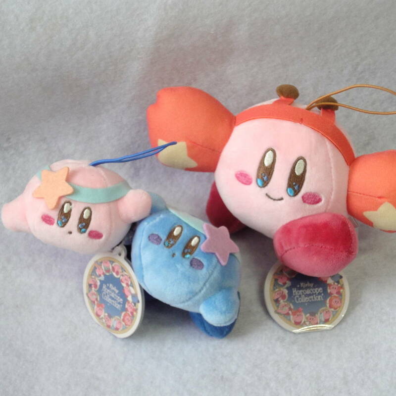 KIRBY ホロスコープ・コレクション ふたご座 かに座 miniぬいぐるみ 第1弾 カービィ 第一弾 マスコット 双子座 蟹座 SKジャパン