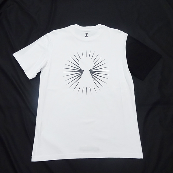 BRUNOBORDESE ブルーノボルテーゼ クルーネック Tシャツ サイズL ホワイト メンズ イタリア製 【中古】