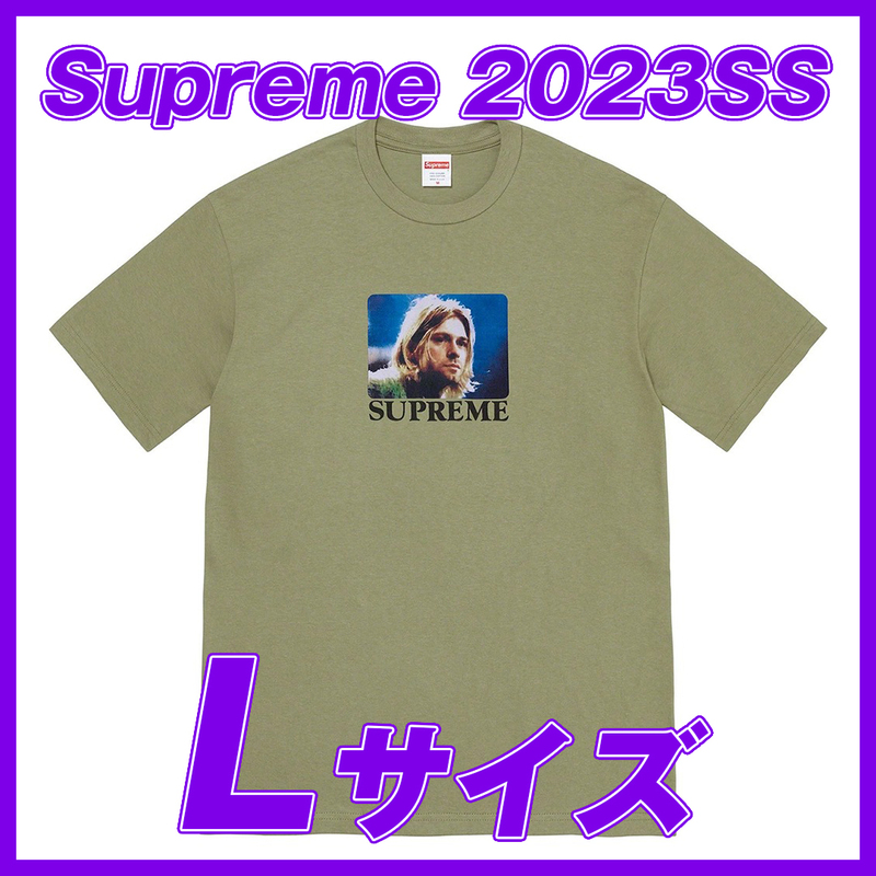 1864　Supreme Kurt Cobain Tee(Light Olive )L / シュプリーム カートコバーン　Tee　ライトオリーブ　Lサイズ キムタク