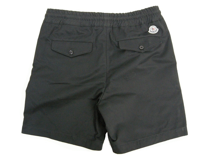 サイズ48(L-XL相当)■新品 本物保証■モンクレール/SHORTS/ハーフパンツ/ショートパンツ/短パン/ショーツ/メンズ/MONCLER/999/ブラック/黒