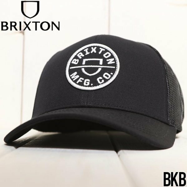 メッシュキャップ 帽子 BRIXTON ブリクストン CREST MP MESH CAP 10921 BKB