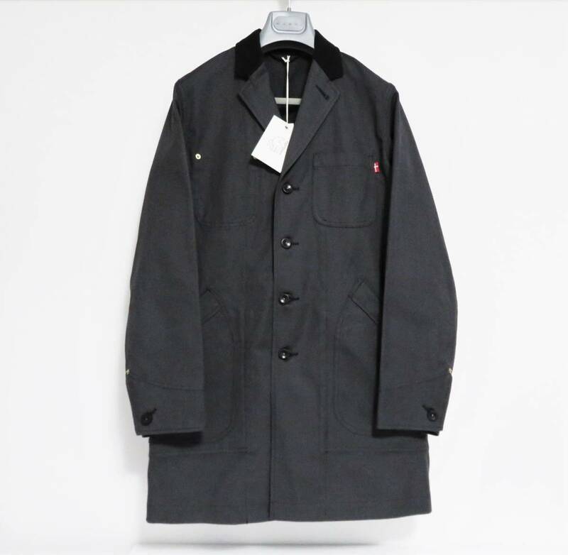 送料無料 定価5.9万 新品 NORDISK CAMP COAT 44 ブラック リバーシブル 日本製 ノルディスク キャンプ コート ジャケット 