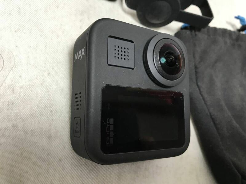 GoPro ゴープロ MAX CHDHZ-201-RW ビデオカメラ 中古品 バッテリー3本 その他有り GoPro360 中古