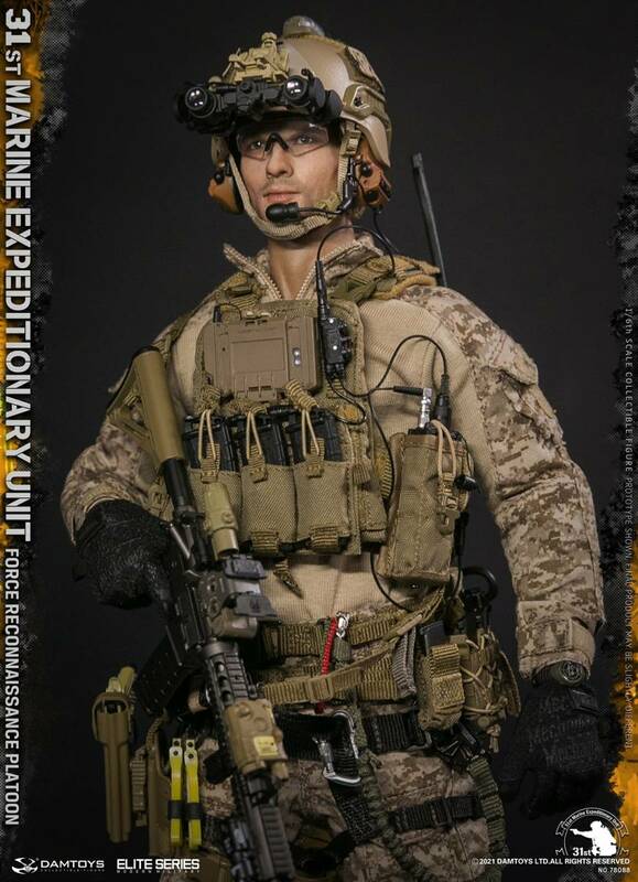 DAMTOYS 1/6 アメリカ海兵隊 第31海兵遠征部隊 新品 78088 31st Marine Expeditionary UnitForce Reconnaissance 検） ホットトイズ DID