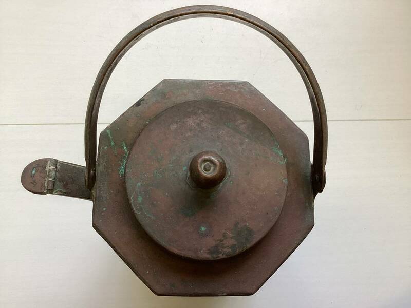 茶道具　やかん　茶器　銅製　銅瓶　骨董　C114