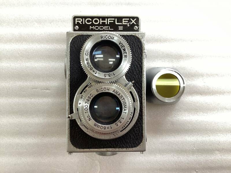 リコーフレックス　Ricohflex　フィルムカメラ　動作未確認　リコー　N267