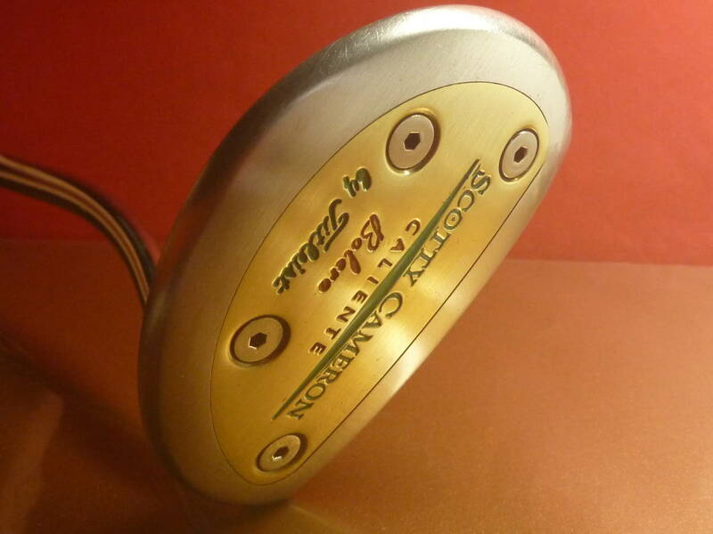 ☆SCOTTY CAMERON(CALIENTE)☆MATTD MODEL☆正規品★３４１/２★新品グリップ（ピストルタイプ）★マレット★美品★