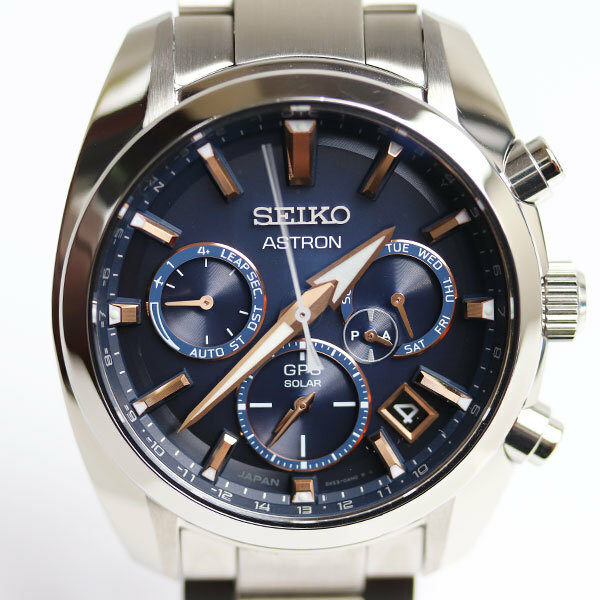 SEIKO セイコー GPS電波 アストロン 腕時計 ソーラー SBXC049/5X53-0AJ0 メンズ 中古