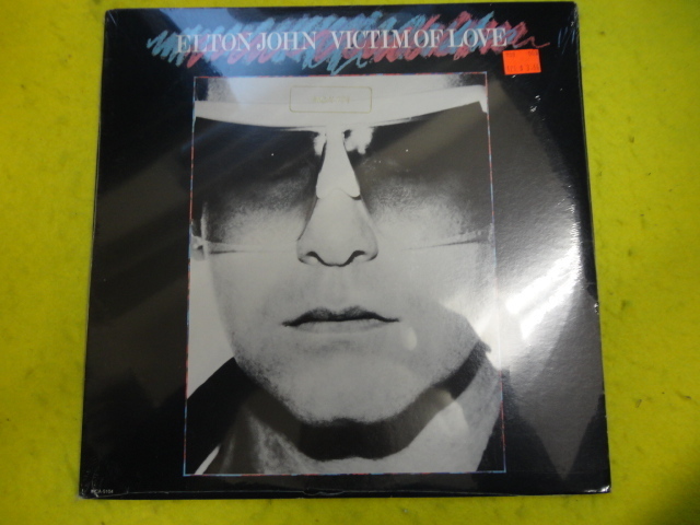 Elton John Victim Of Love シュリンク未開封 オリジナル原盤 US LP Johnny B. Goode / Warm Love In A Cold World / Born Bad 視聴