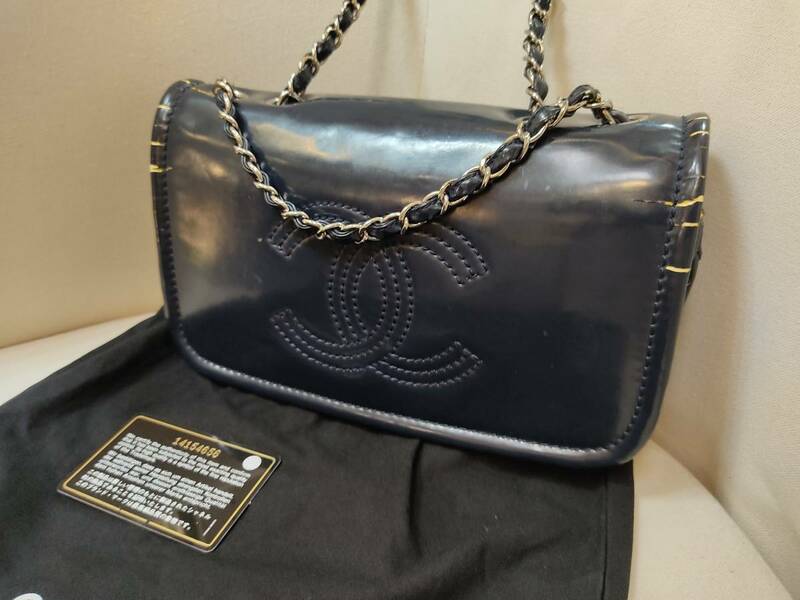 ★即決★CHANEL (シャネル ) マトラッセ チェーン　ショルダー・ハンドバッグ　ブラック　難有品