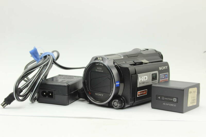 【返品保証】 【録画確認済み】ソニー Sony HANDYCAM HDR-PJ760 ブラック 10x optical バッテリー付き ビデオカメラ C1876