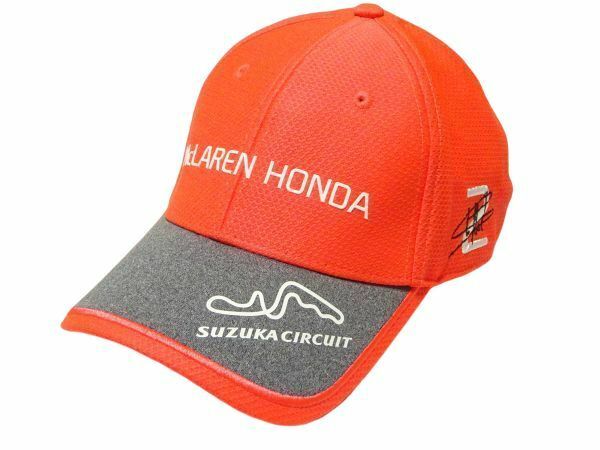 ★新品♪マクラーレンホンダ★レーシングキャップ/帽子McLaren Honda鈴鹿サーキットF-1グッズ2017フォーミュラ1