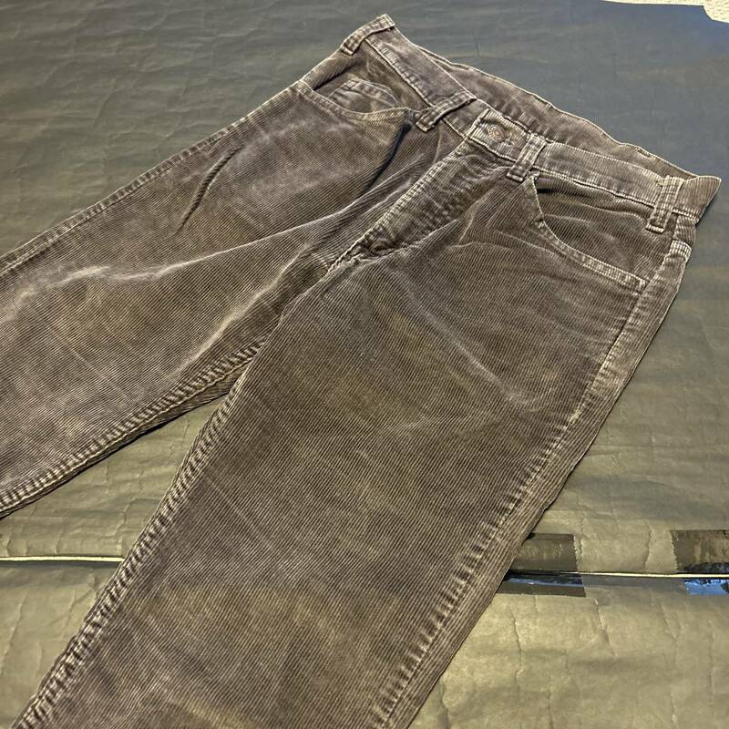 ◆即決送料込み◆83年製タロンジップ Levi's リーバイス509コーデュロイパンツW30ブラウン◆ビンテージヴィンテージ519アメリカ古着