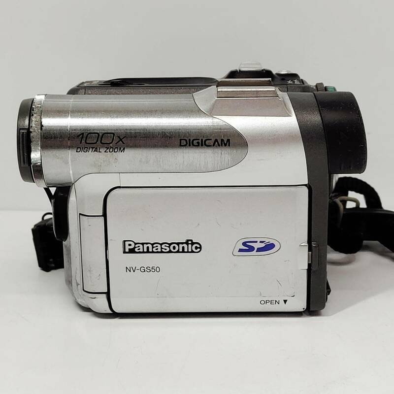 ◎パナソニック NV-GS50 デジタルビデオカメラ Panasonic MiniDVビデオカメラ 10x OPTICAL ZOOM 2.3-23㎜ 1:1.8 映像機器 S1284