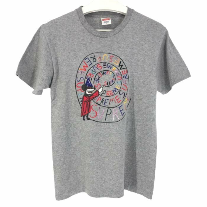 シュプリーム Supreme Joe Roberts Swirl Tee Tシャツ カットソー Sサイズ グレー