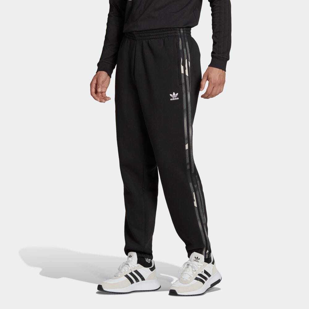 アディダスオリジナルス グラフィック カモ スウェットパンツ ジャージ ストリート メンズ MENS HR3529 GRAPHIC CAMO SWEATPANTS BLACK 2XL