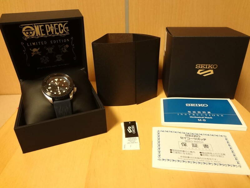 【未使用】セイコー 5 SPORTS SBSA157 SEIKO×ワンピース コラボ限定 サボモデル ONE PIECE 腕時計