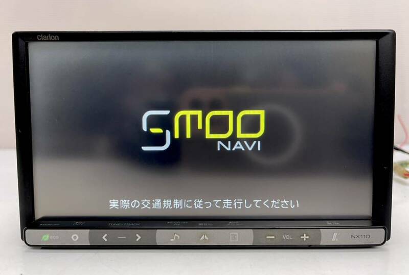 Clarion ダイハツOP ナビ クラリオン ナビ NX110 2010年 CD TV USB ipod VTR 本体のみ