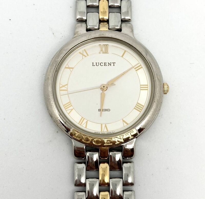 セイコー ルーセント 電池交換済み 7N01-614A レディース腕時計 SEIKO LUCENT