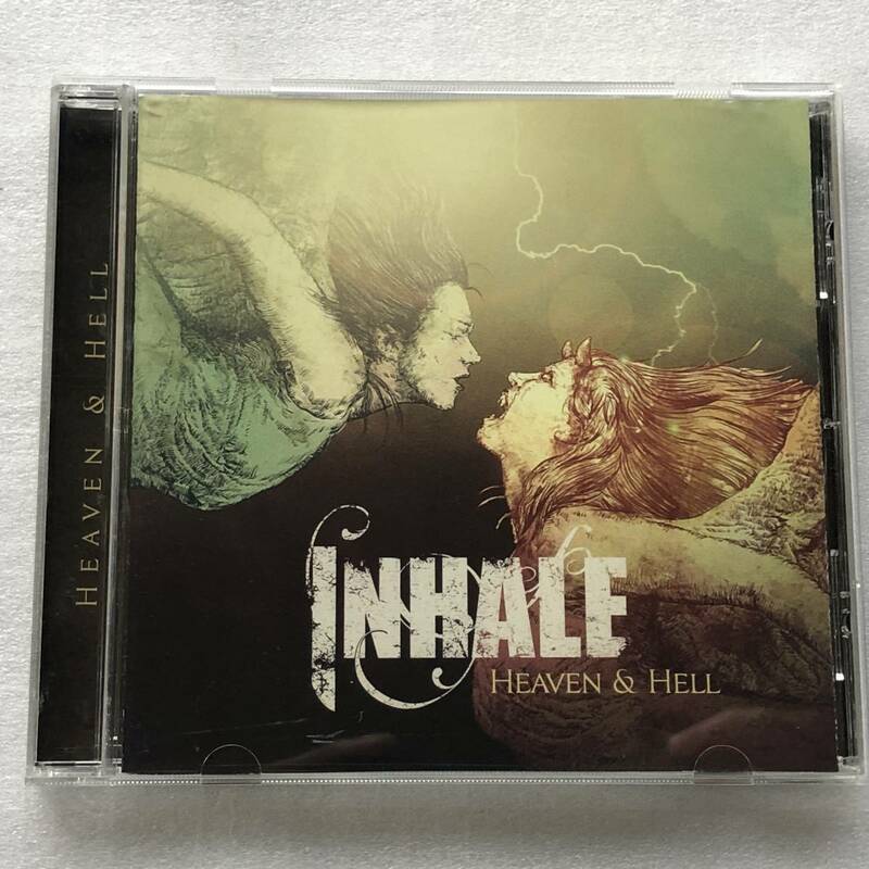 中古CD Inhale インヘイル/Heaven & Hell 1st 国産（大阪）HR/HM,メタルコア系