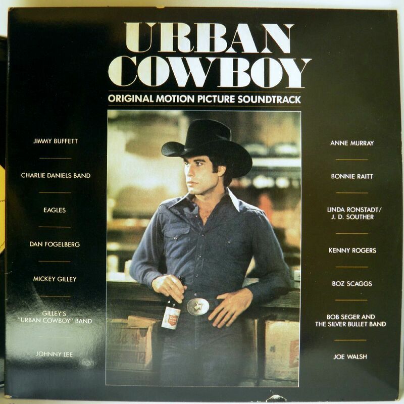 【検聴合格】1980年・美盤！US盤・2枚組・イーグルス ボニーレイット「サントラ：アーバン・カウボーイ Urban Cowboy」【LP】